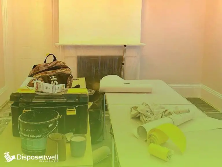 How to Dispose of Wallpaper Paste Wet and Dry