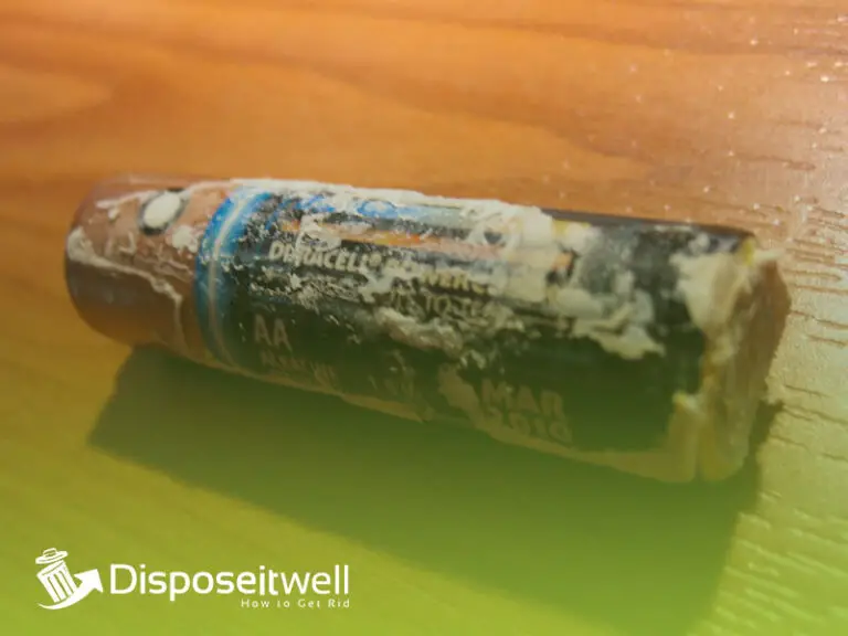 How to Dispose of Leaking Batteries