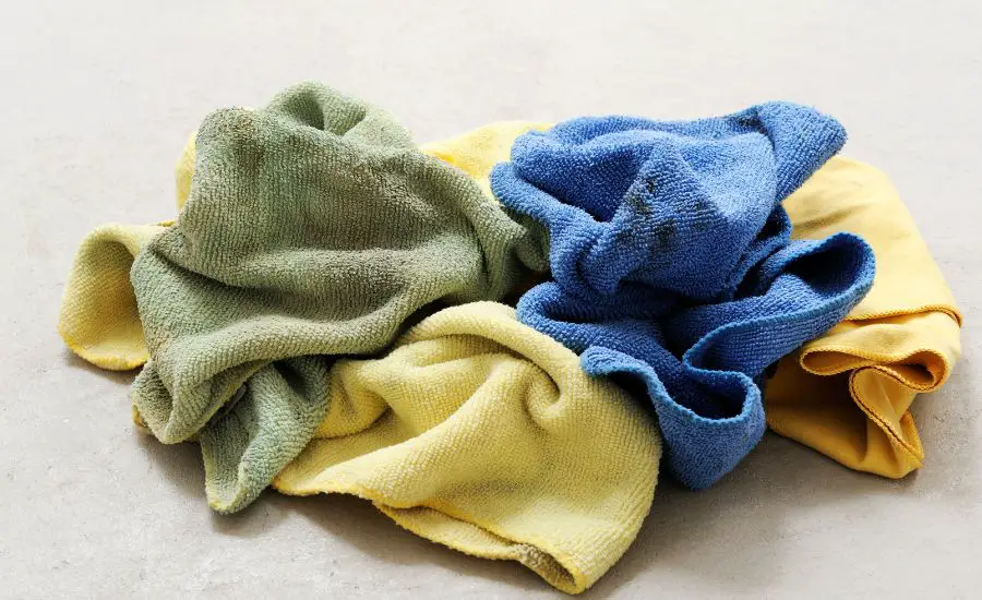 how to dispose of stain rags
