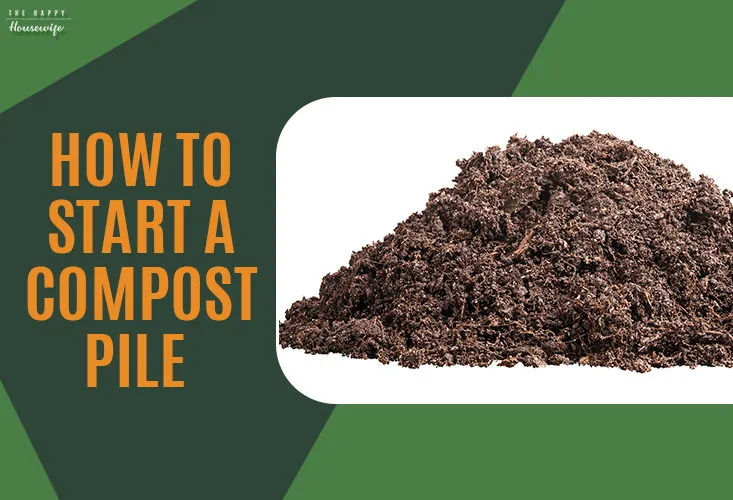 How to start a compost pile at home?